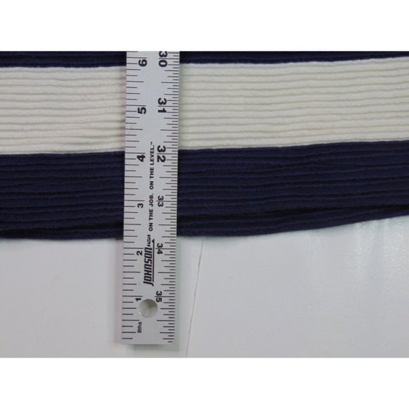 Vineyard Vines Women Size 10 Mid Length Dress Striped Corduroy Blue Short Sleeve - Picture 7 of 8